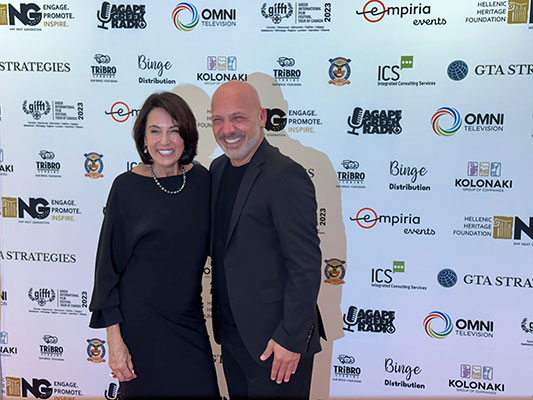 Germaine and Nikos Opening Nite