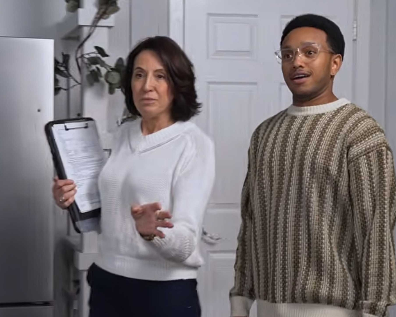 Germaine-plays-Lucille-in-straight-guys-fake-as-gay-couple-for-an-apartment